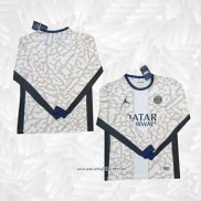 Camiseta 4ª Paris Saint-Germain 2023-2024 Manga Larga