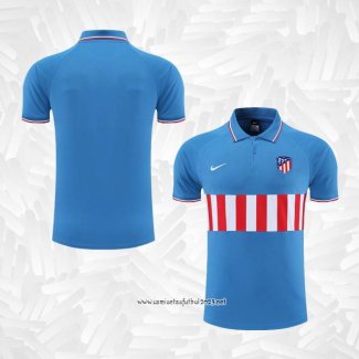 Camiseta Polo del Atletico Madrid 2022-2023 Azul