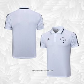 Camiseta Polo del Cruzeiro 2023-2024 Blanco