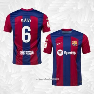 Camiseta 1ª Barcelona Jugador Gavi 2023-2024