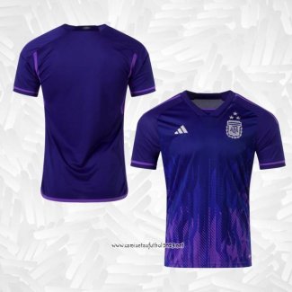 Camiseta 2ª Argentina 3 Estrellas 2022