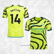 Camiseta 2ª Arsenal Jugador Nketiah 2023-2024