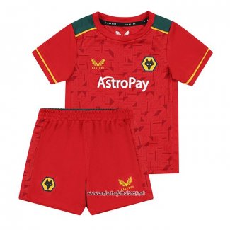 Camiseta 2ª Wolves 2023-2024 Nino