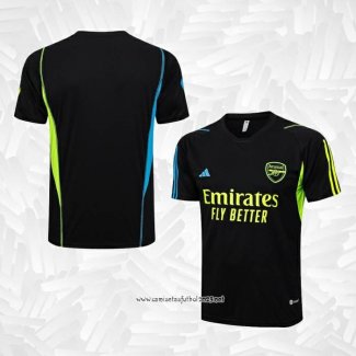 Camiseta de Entrenamiento Arsenal 2023-2024 Negro