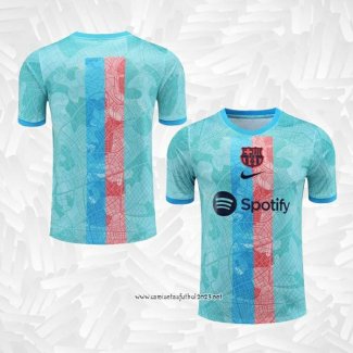 Camiseta de Entrenamiento Barcelona 2023-2024 Azul