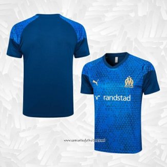 Camiseta de Entrenamiento Olympique Marsella 2023-2024 Azul