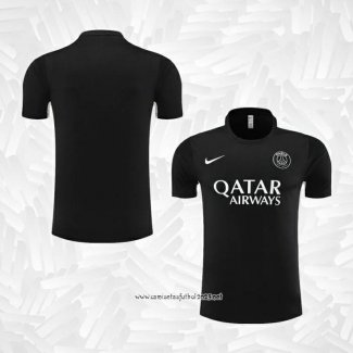 Camiseta de Entrenamiento Paris Saint-Germain 2023-2024 Negro