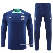 Chandal de Sudadera del Inter Milan 2022-2023 Azul