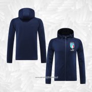 Chaqueta con Capucha del Italia 2022-2023 Azul