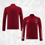 Chaqueta del Arsenal 2023-2024 Rojo Oscuro