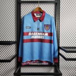 Retro Camiseta 2ª West Ham 1995-1997 Manga Larga