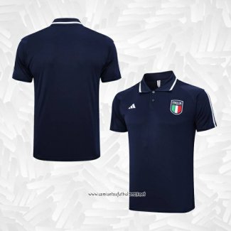 Camiseta Polo del Italia 2023-2024 Azul