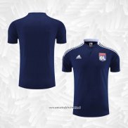 Camiseta Polo del Lyon 2022-2023 Azul