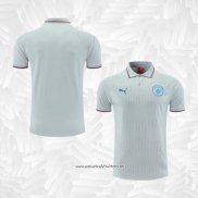 Camiseta Polo del Manchester City 2022-2023 Gris