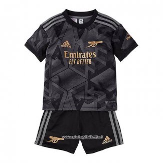 Camiseta 2ª Arsenal 2022-2023 Nino