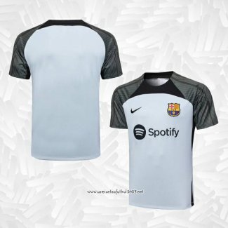 Camiseta de Entrenamiento Barcelona 2023-2024 Gris