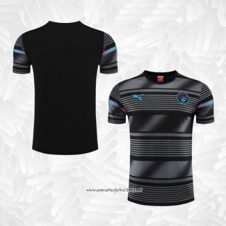 Camiseta de Entrenamiento Manchester City 2022-2023 Negro