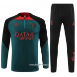 Chandal de Sudadera del Paris Saint-Germain Jordan 2022-2023 Verde