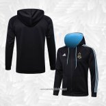 Chaqueta con Capucha del Argentina 2022-2023 Negro