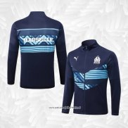 Chaqueta del Olympique Marsella 2022-2023 Azul Oscuro