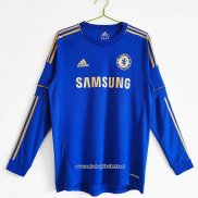 Retro Camiseta 1ª Chelsea 2012-2013 Manga Larga