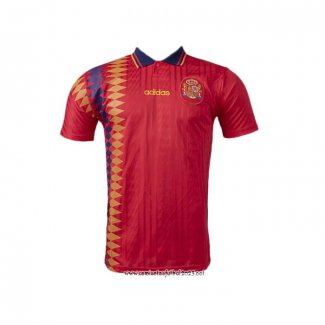 Retro Camiseta 1ª Espana Copa Mundial 1994