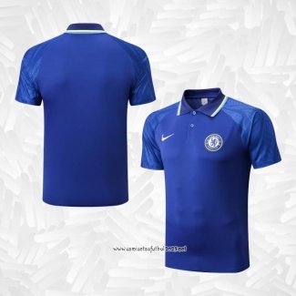 Camiseta Polo del Chelsea 2022-2023 Azul