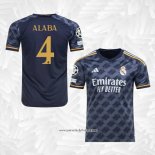 Camiseta 2ª Real Madrid Jugador Alaba 2023-2024