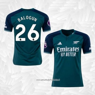 Camiseta 3ª Arsenal Jugador Balogun 2023-2024