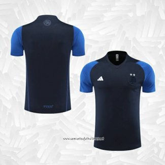 Camiseta de Entrenamiento Argelia 2023-2024 Azul