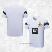 Camiseta de Entrenamiento Borussia Dortmund 2022-2023 Blanco