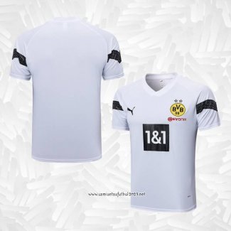 Camiseta de Entrenamiento Borussia Dortmund 2022-2023 Blanco