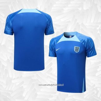 Camiseta de Entrenamiento Inglaterra 2022-2023 Azul