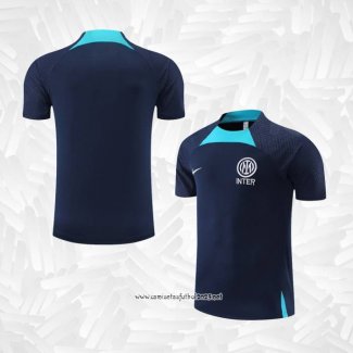 Camiseta de Entrenamiento Inter Milan 2022-2023 Azul