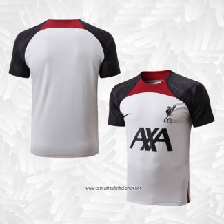 Camiseta de Entrenamiento Liverpool 2022-2023 Blanco