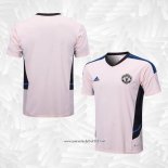 Camiseta de Entrenamiento Manchester United 2022-2023 Rosa