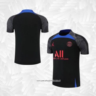 Camiseta de Entrenamiento Paris Saint-Germain 2022-2023 Negro y Azul