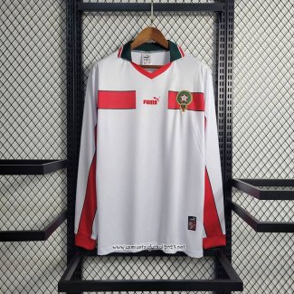 Retro Camiseta 2ª Marruecos 1998 Manga Larga