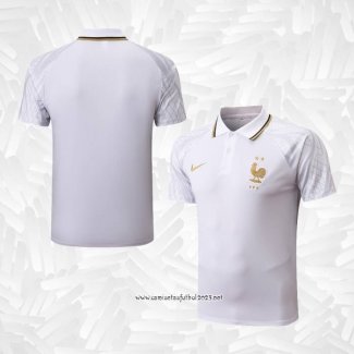 Camiseta Polo del Francia 2022-2023 Blanco