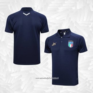 Camiseta Polo del Italia 2023-2024 Azul