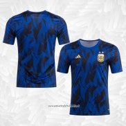 Camiseta Pre Partido del Argentina 2022 Azul