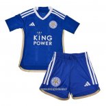 Camiseta 1ª Leicester City 2023-2024 Nino