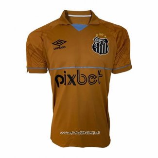 Camiseta Santos Portero 2023 Amarillo Tailandia