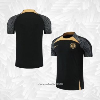 Camiseta de Entrenamiento Chelsea 2022-2023 Negro