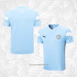 Camiseta de Entrenamiento Manchester City 2022-2023 Azul