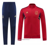 Chandal de Chaqueta del Ajax 2022-2023 Rojo