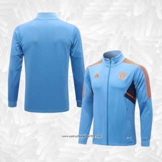 Chaqueta del Manchester United 2022-2023 Azul