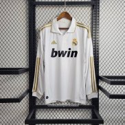 Retro Camiseta 1ª Real Madrid 2011-2012 Manga Larga