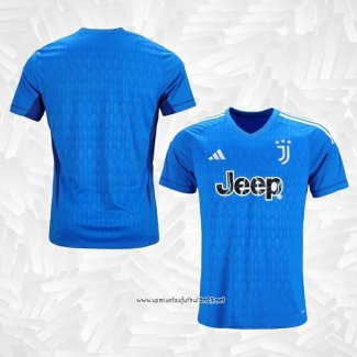 Camiseta Juventus Portero 2023-2024 Azul