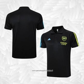 Camiseta Polo del Arsenal 2023-2024 Negro